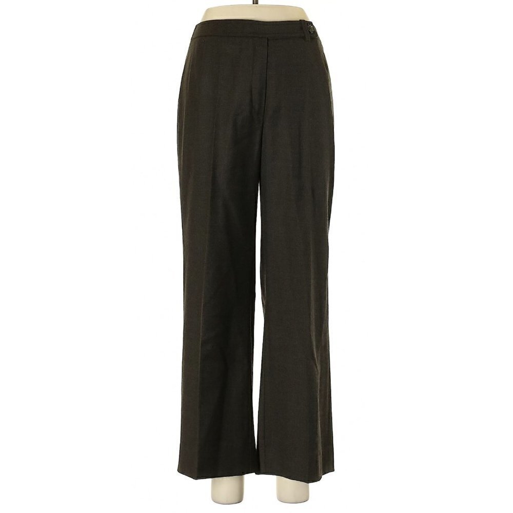 Akris Punto Wool High Waist Trouser Slacks Pants 8